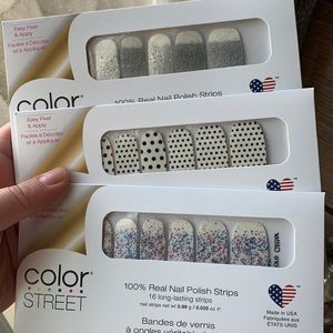 Never Opened Color Street Nail Strips